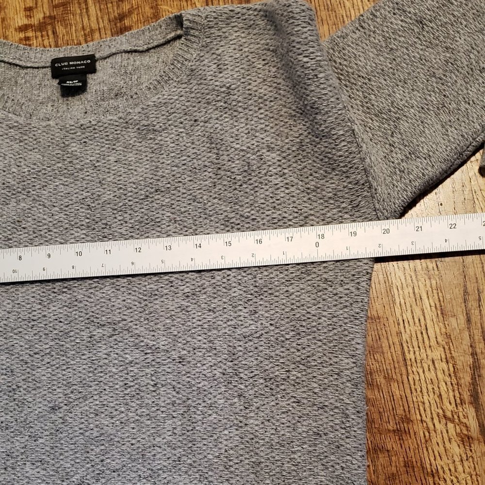 Club Monaco Wool/Silk Blend Sweater Dress - Picture 2 of 7